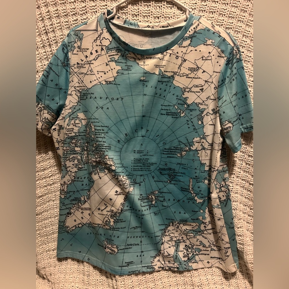 Map shirt